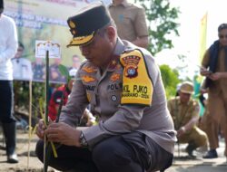 Dukung Program Tanam Pohon, Wakapolda Sulbar : Ayo Lestarikan Alam