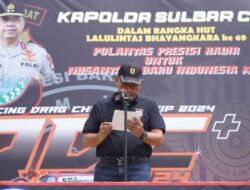 Meriahkan HUT Lalu Lintas!, Wakapolda Sulbar Buka Kegiatan Drag Race