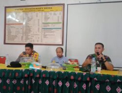 Rapat Koordinasi Penyelesaian Konflik dan Pencegahan Narkoba di Kecamatan Dolo Barat