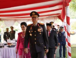 Kapolda Sulbar bersama Ketua Bhayangkari, Hadiri Upacara HUT TNI di Korem Jadi Simbol Sinergitas dan Kekompakan