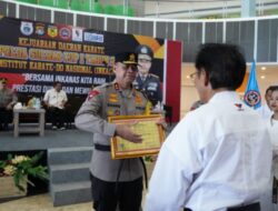 Kapolda Sulbar Berharap, Kapolda Cup I, Melahirkan Atlet-atlet Karate Berprestasi Dapat Mengharumkan Sulbar Dalam Kancah Nasional Maupun Internasional