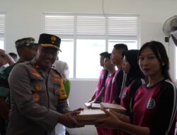 Uji Coba Program Makan Gizi Gratis Bagi Anak Sekolah di Dukung Penuh Wakapolda Sulbar