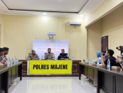 Polres Majene Gelar Press Release Hasil Oprasi Zebra Marano 2024, Pelanggar Mengalami Kenaikan sekitar 3 persen Dibandingkan Operasi Zebra Marano Tahun 2023