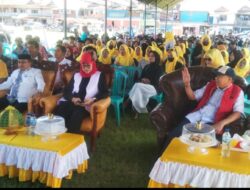 Pemaparan Visi Dan Misi Yaumil – Herny Dalam Acara Tatap Muka Di Kec.Baras Sangat Meriah Dan Ramai Di Hadiri Dengan Antusias Oleh Sejumlah Masyarakat Baras