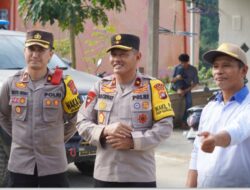 Kanker Di Mamasa, Wakapolda Sulbar Didampingi Kapolres Mamasa dan Rombongan melakukan peninjauan Pengamanan TPS 