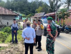 Kunker Wakapolda Sulbar Lakukan Pengawasan intensif Pilkada Di Mamasa Berlangsung Aman, Lancar Dan Demokratis