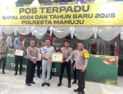 Menuju Tahun Baru 2025, Wakapolda Sulbar, Turun Langsung Mengecek Kesiapan Setiap Pos Pengamanan