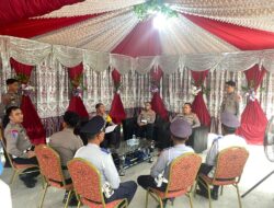 Ciptakan kenyamanan dan Keamanan Menuju Tahun Baru 2025, Wakapolda Sulbar Cek Pos Pam Kesiapan Personil Pengamanan