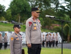 Semangat Baru Tahun 2025, Wakapolda Sulbar Pimpin Apel Pagi, Tekankan Personel Semakin Berdedikasi Tinggi dan Tingkatkan Kinerja Yang Baik