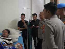 Polda Sulbar Berikan Rasa Empati Terhadap Korban Penganiayaan Dilakukan Oknum