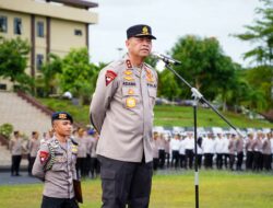 Wejangan Kapolda Sulbar, Pacu Semangat Personel Tingkatkan Pelayanan