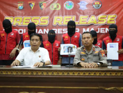 Diungkapkan Dalam Konferensi Pers Bahwa Diawal Tahun 2025, Jaringan Para Pelaku Peredaran Narkoba Jenis Sabu Telah Ditangkap Oleh Polres Majene