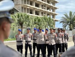 Personel Polda Sulbar Siap Amankan Kedatangan Mendagri di Mamuju