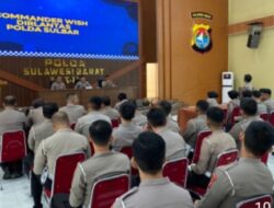 Ciptakan Suasana Dialogis dan Motivatif, Dirlantas Polda Sulbar Gelar Pertemuan Dengan Personilnya, Menyampaikan Tujuh Poin Penting Yang Harus Dijalankan