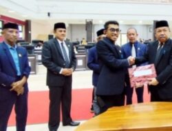 DPRD Pasangkayu Gelar Rapat Paripurna Bahas Ranperda