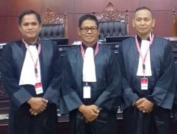 Permohonan Pemohon tidak Dapat di Terima, Mahkamah Konstitusi (MK) RI Menangkan H.Yamil Ambo Djiwa, – Dr.Hj.Herny Agus,S.Sos, M.si