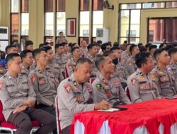 Wakapolda Sulbar, Tekankan Kepada Seluruh Peserta Rakernis untuk Berpartisipasi aktif Menganalisis Capaian, Mengidentifikasi Kendala dan Merumuskan Solusi yang Tepat