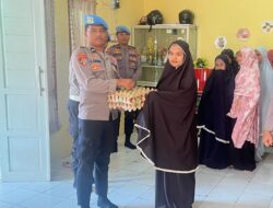 Ditengah Bulan Puasa, Bidpropam Polda Sulbar, Menebar Kebaikan dan Kebahagian dengan Masyarakat yang Kurang Mampu