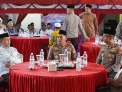 Kapolres Pasangkayu di Dampingi Bupati Pasangkayu Sambut Kedatangan Wakapolda Sulbar dalam Rangka Safari Ramadhan