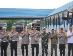 Pastikan Kesiapan Personel dalam Memberikan Pelayanan Prima kepada Masyarakat, Kapolda Sulbar, Tinjau Posko Operasi Ketupat