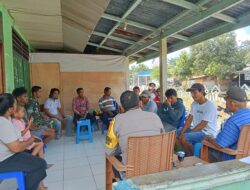 Bhabinkamtibmas dan Babinsa Bersama Tokoh Masyarakat Berhasil Mendamaikan Kesalahpahaman Antar Warga