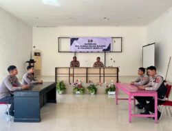 Supervisi, Kabid Humas Dorong Peningkatan Kinerja Humas Polresta Mamuju