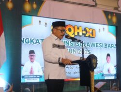 Gubernur Sulbar, Buka Acara Seleksi STQH XI Tingkat provinsi Sulawesi Barat tahun 2025 di Hadiri Oleh Sekda Pasangkayu