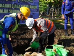 Kapolda Sulbar Pimpin Peletakan Batu Pertama Barak Siaga Dit Polairud: Modernisasi untuk Keamanan Maritim yang Lebih Optimal