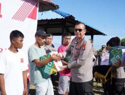 Jumat Berkah, Kapolda Sulbar Tebar Kebaikan di Tengah Masyarakat Bebanga