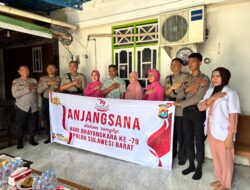 Sambut HUT Bhayangkara ke-79, Irwasda Polda Sulbar, Gelar Ajangsana