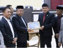 DPRD Pasangkayu Gelar Paripurna Penyampaian Ranperda Pertanggung jawaban APBD 2024