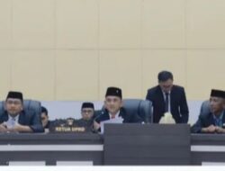 DPRD Pasangkayu, Gelar Rapat Paripurna, Agenda Jawaban Bupati terhadap Pandangan Umum Fraksi DPRD