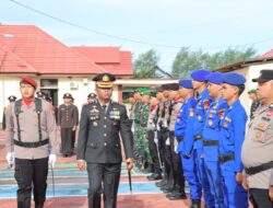 Puncak HUT Bhayangkara ke -79, Kapolres Pasangkayu Gelar Upacara Peringatan di Lapangan corona Pasangkayu