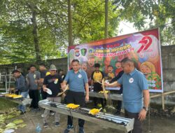 Polda Sulbar Rayakan HUT ke-79 Bhayangkara dengan Mengadakan Lomba Membakar Jagung