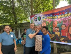 Serunya Lomba Bakar Jagung, Meriahkan HUT Bhayangkara ke-79 di Polda Sulbar