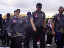 Kapolda Sulbar Ikuti Jalan Santai dan Senam Bersama, Pererat Silaturahmi dengan Masyarakat