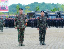 Kapolda Sulbar Pesan Anggota Brimob Jaga Komunikasi dan Semangat Kebersamaan