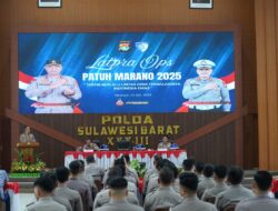 Operasi Patuh Marano 2025: Wakapolda Sulbar Fokus pada Keselamatan dan Kepatuhan