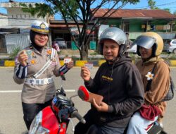 Ditlantas Polda Sulbar Gelar Operasi Zebra Marano 2025, Fokus pada Disiplin Berlalu Lintas di Jalur Dua Jalan Ir. Juanda Mamuju 