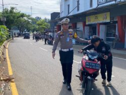AKP Najamuddin, Pimpin Operasi Zebra Marano 2025, Prioritaskan Tertib Berlalu Lintas