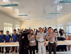 Polda Sulbar dan Jasa Raharja Edukasi Anak tentang Keselamatan Lalu Lintas