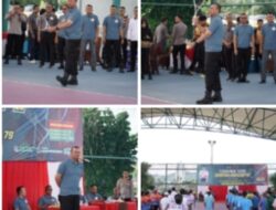 Semarak Bhayangkara ke-79 tahun, Kapolda Sulbar Resmi Buka Turnamen Tenis Lapangan Kapolda Cup