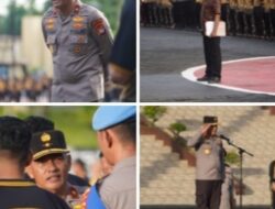 Wakapolda Sulbar Brigjen Pol Rachmat Pamudji Pamit, Suasana Haru Mengiringi Apel Terakhir di Polda Sulbar