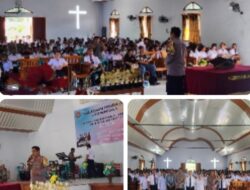 IPTU Yauri Yusuf,SH Berikan Semangat dan Motivasi pada Hari Rohani Pemuda Divisi Manggala