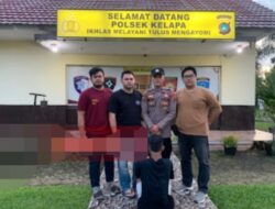 Polres Bangka Barat, Tangkap Pencuri Buah Kelapa Sawit 