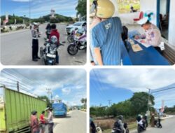 Hari Pertama Operasi Patuh Marano 2025 di Pasangkayu: Edukatif, Humanis, dan Tegas di Jalan Raya