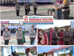 Kapolres Pimpin Upacara Sertijab Kasat Resnarkoba Dan Penyerahan Jabatan Kasat Intelkam Polres Pasangkayu