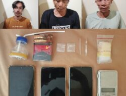 Ditresnarkoba Polda Sulbar Gerebek Pesta Sabu di Pasangkayu, Tiga Tersangka Diamankan