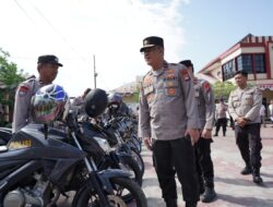 Wakapolda Sulbar Pastikan Kendaraan Dinas di Polman Siap Optimalkan Pelayanan Publik