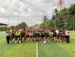 Ditlantas Polda Sulbar dan Universitas Tomakaka Kolaborasi Fun Mini Soccer, Wujudkan Sinergi Kreatif